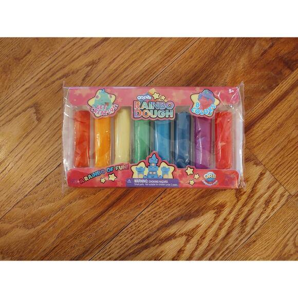 Orb Toys - Goooze Rainbo Dough - Rainbow Clay For Children Ages 5+ 8 Colors - Picture 1 of 3